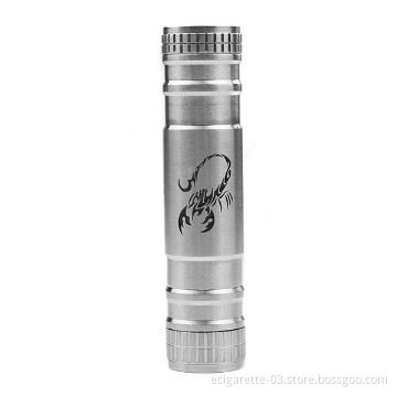 New arrival ecig scorpion mechanical mod fit for 18650mah battery